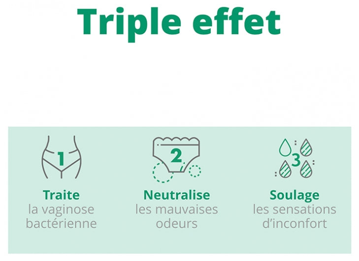Saugella Triple Effect Vaginal Ovules Bacterial Vaginosis Treatment x7