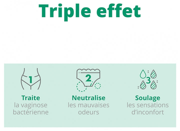 Saugella Triple Effect Vaginal Ovules Bacterial Vaginosis Treatment x7