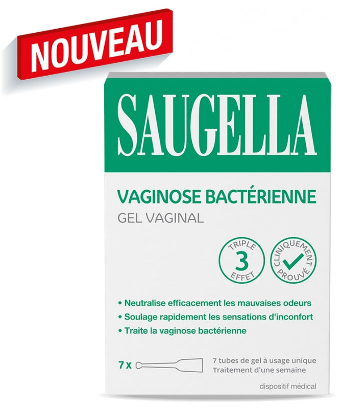 Saugella Triple Effect Gel Trattamento della vaginosi batterica 7 tubetti applicatori