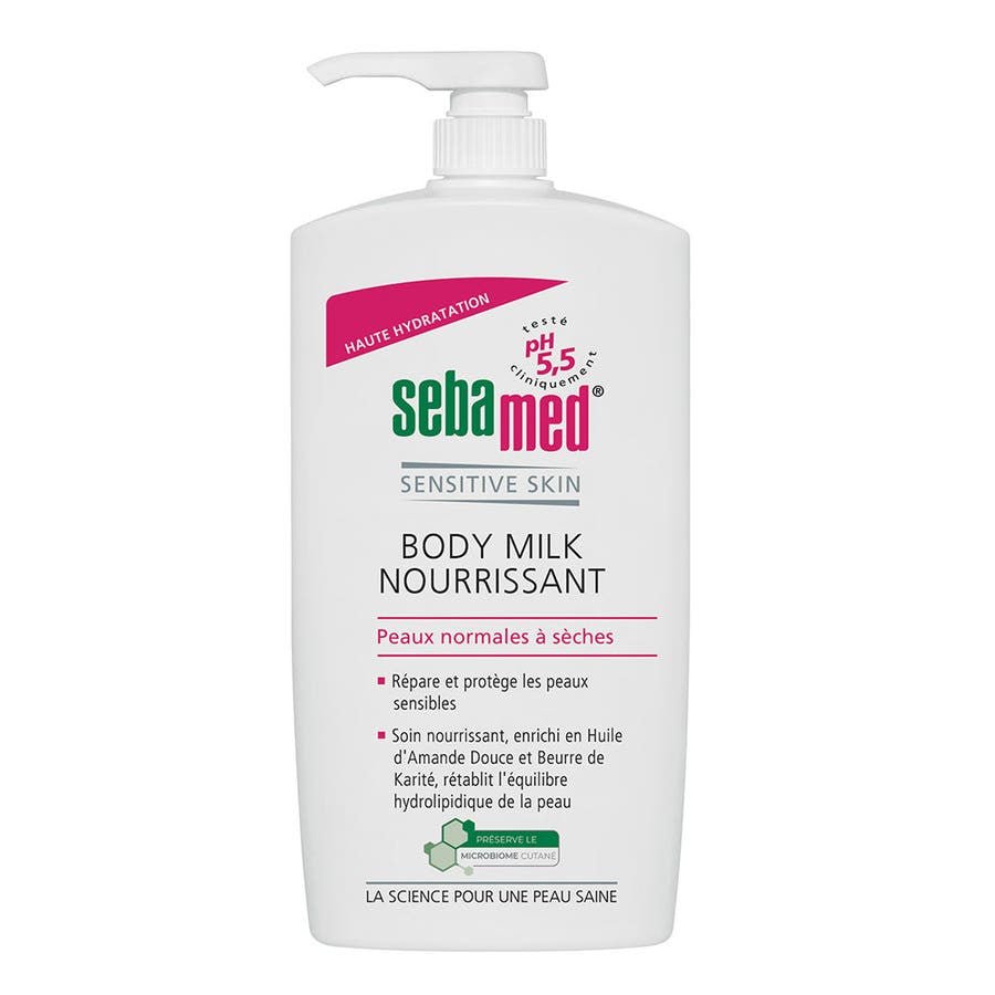 Sebamed Nourishing Body Milk for Normal to Dry Skin - FrenchBeautyHub