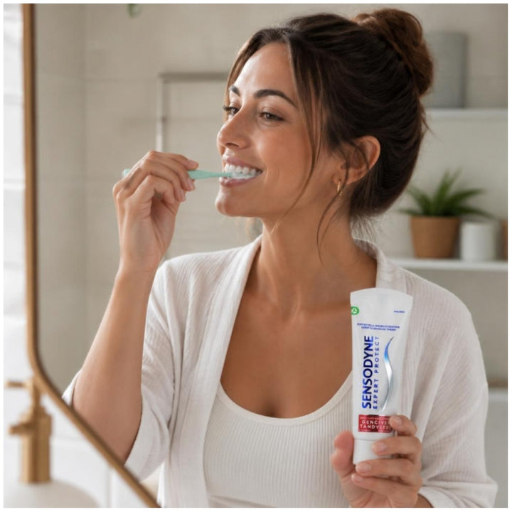 Sensodyne Pasta dental de menta para encías y dientes sensibles 75ml