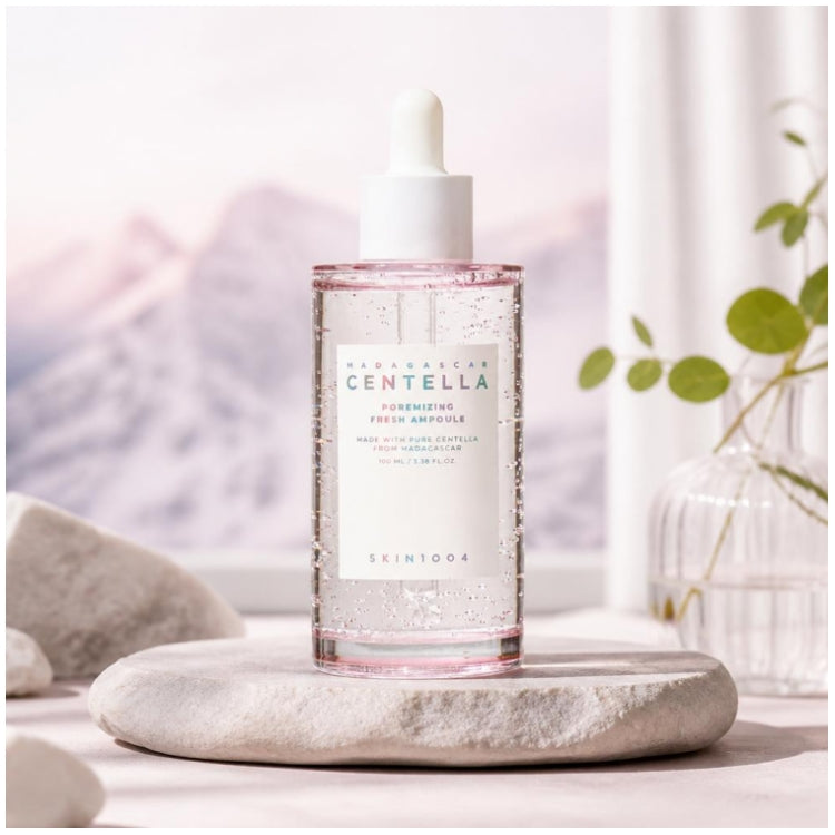 Skin1004 Madagascar Centella Ampoule fraîche hydratante pour le visage, affine les pores 100 ml