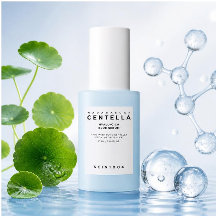 Skin1004 Madagascar Centella Hyalu-Cica blue serum with hyaluronic acid 50 ml (1.69fl oz)