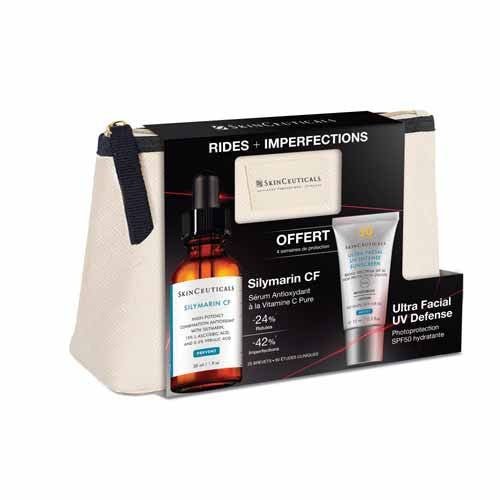 Skinceuticals Prevent Integral Shield Kits Wrinkles + Blemishes - Silymarin CF 30ml (1.01fl oz) - FrenchBeautyHub