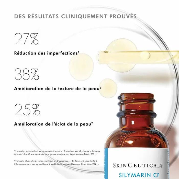Skinceuticals Silymarin CF Prevent Anti - imperfections Facial Serum 30 ml (1.01fl oz) - FrenchBeautyHub