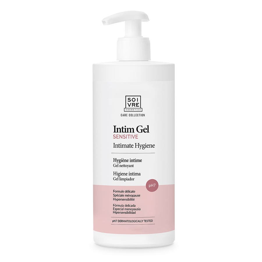 Soivre Cosmetics Intime Intima Gel cleanser Sensitive Skin 500ml (16.91fl oz) - FrenchBeautyHub