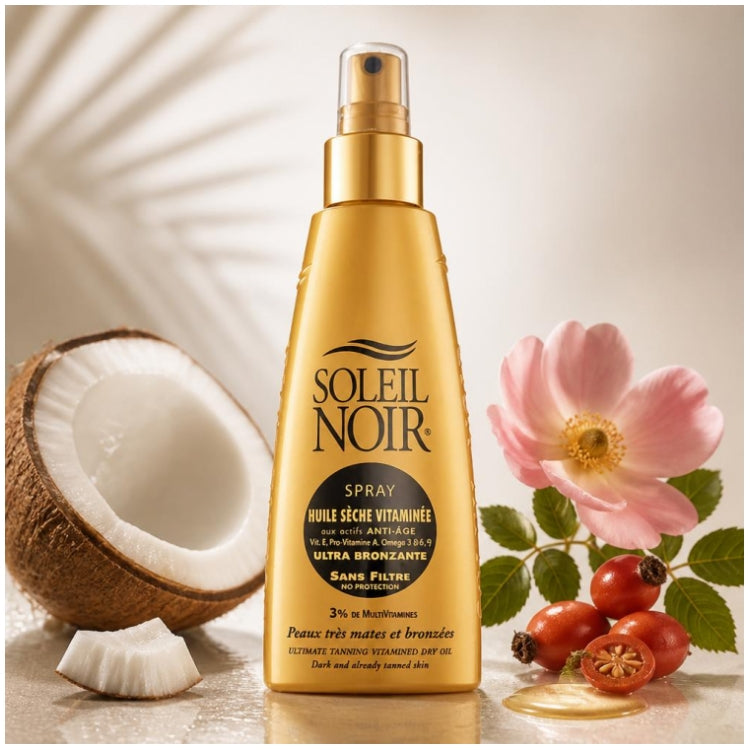 Soleil Noir N¡43 Olio Secco Abbronzante Ultra Vitaminizzato 150ml