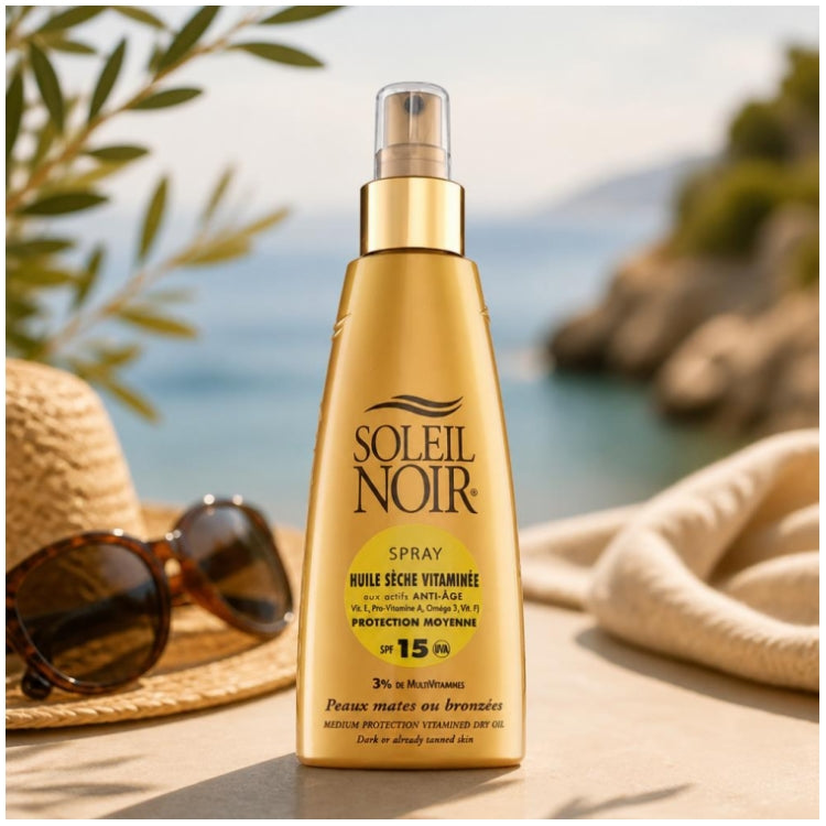 Soleil Noir N¡62 Vitamined Dry Oil Spf15  150ml (5,07fl oz)