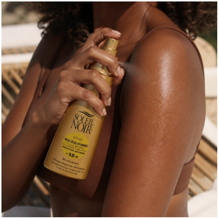 Soleil Noir N¡62 Vitamined Dry Oil Spf15 150ml (5,07fl oz)