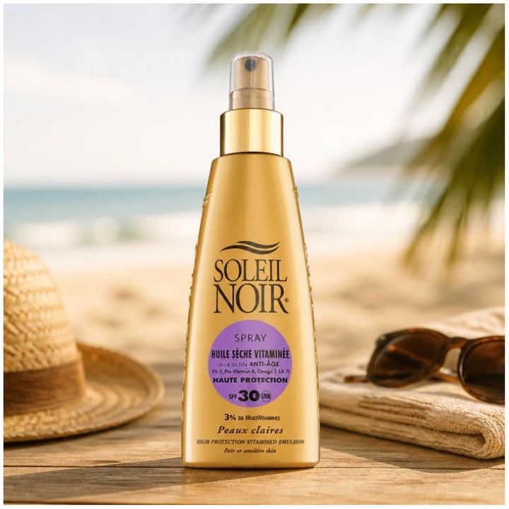 Soleil Noir N¡63 Vitamined Dry Oil Spf30 Spray 150ml (5,07fl oz)