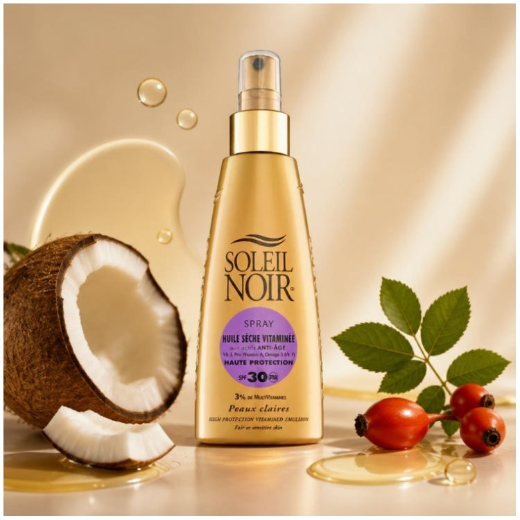 Soleil Noir N¡63 Vitamined Dry Oil Spf30 Spray 150ml (5,07fl oz)