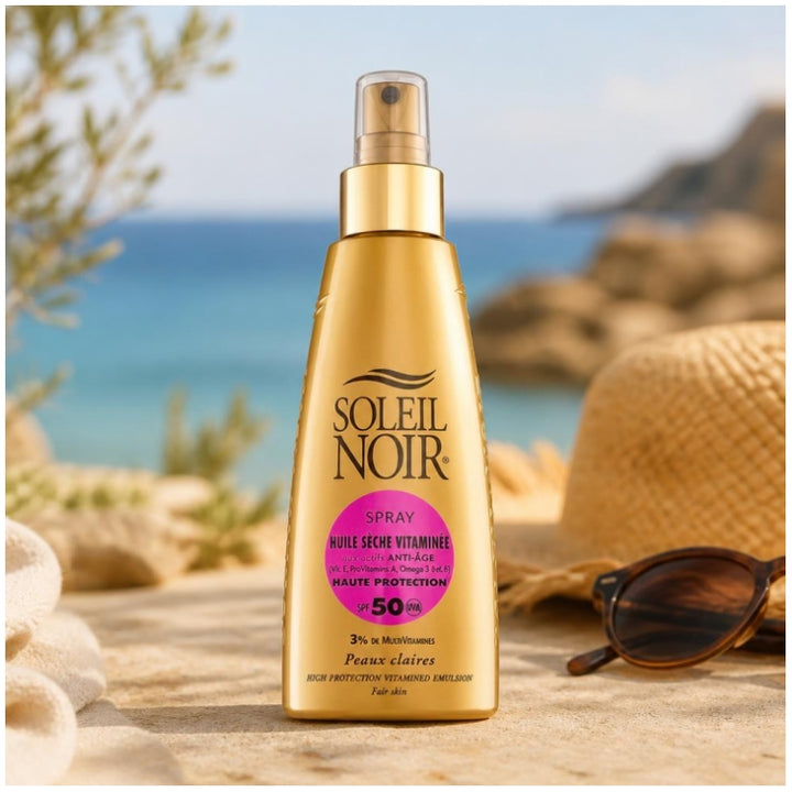 Soleil Noir Dry Oil With Vitamins Spf 50 - 150ml (5,07fl oz)
