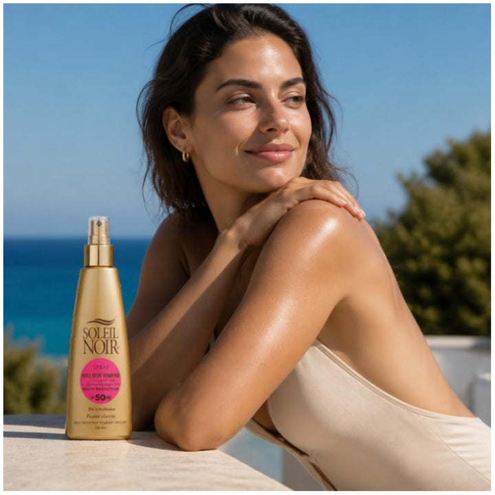 Soleil Noir Dry Oil With Vitamins Spf 50 - 150ml (5,07fl oz)