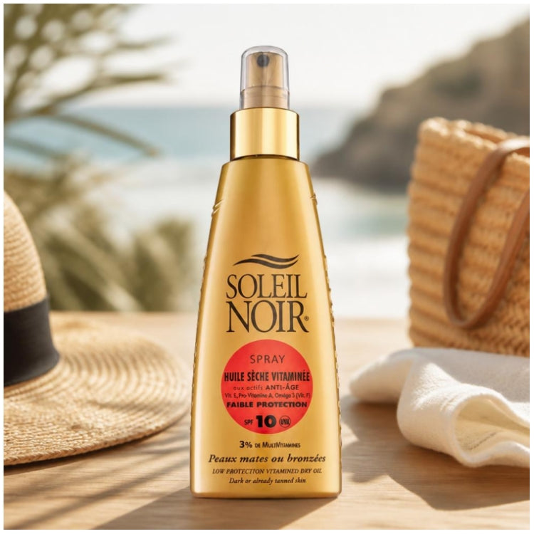Soleil Noir Dry Oil Spray Spf10 - 150ml (5,07fl oz)