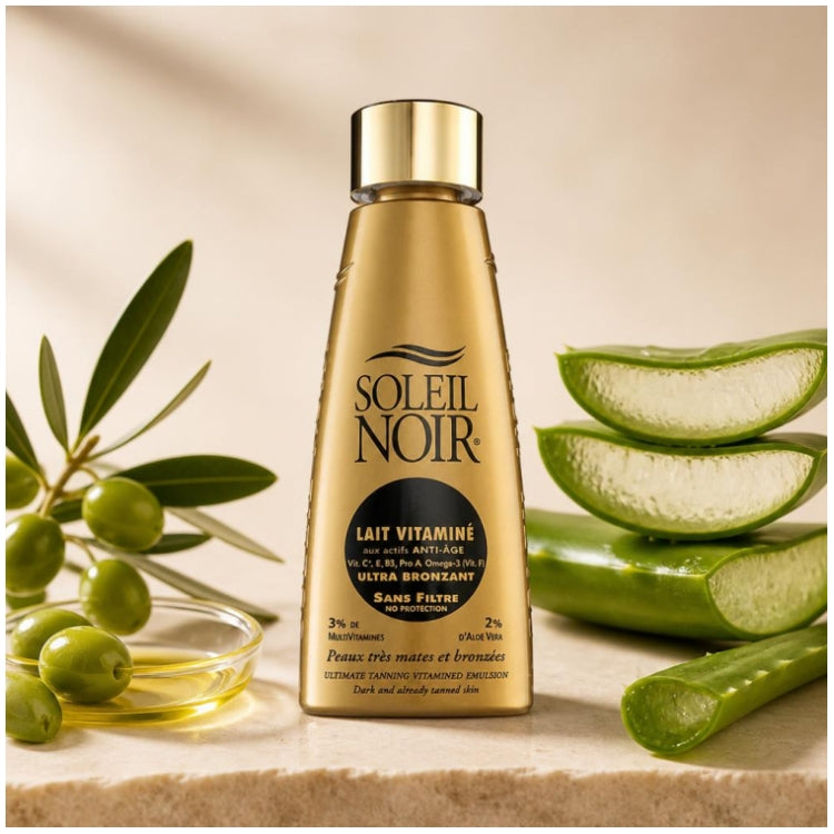 Soleil Noir N¡6 Ultra Tanning Vitamined Milk  150ml (5,07fl oz)