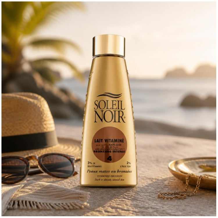 Soleil Noir N¡7 Tanning Vitamined Emulsion Spf4  150ml (5,07fl oz)
