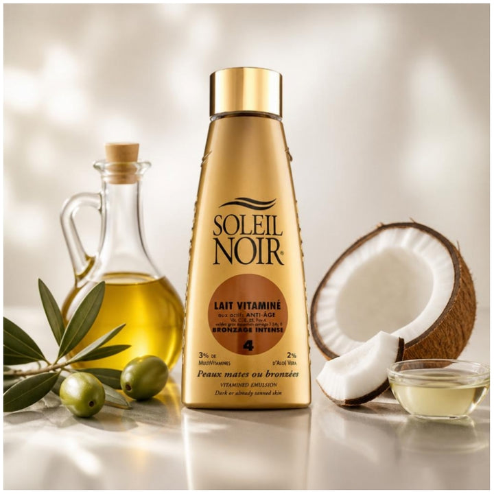 Soleil Noir N¡7 Tanning Vitamined Emulsion Spf4  150ml (5,07fl oz)