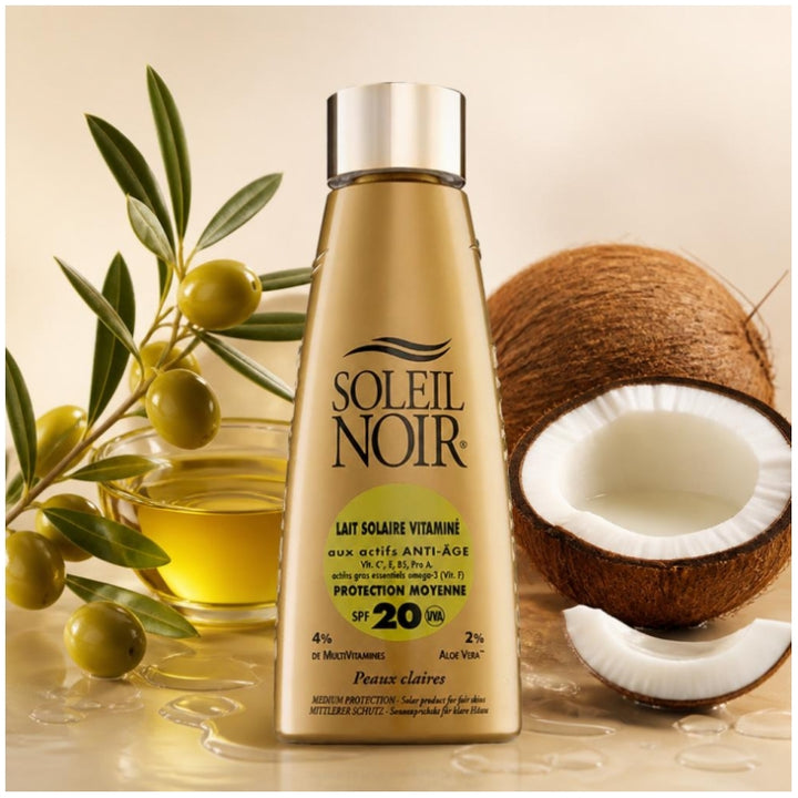 Soleil Noir N¡8 Vitamined Care Spf20 150ml (5,07fl oz)