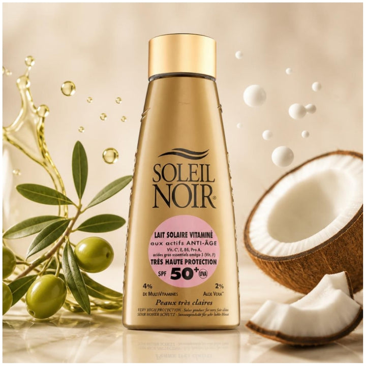Soleil Noir No. 22 Spray Fluid Vitamin SPF50 Milk 150ml (5.07 fl oz)