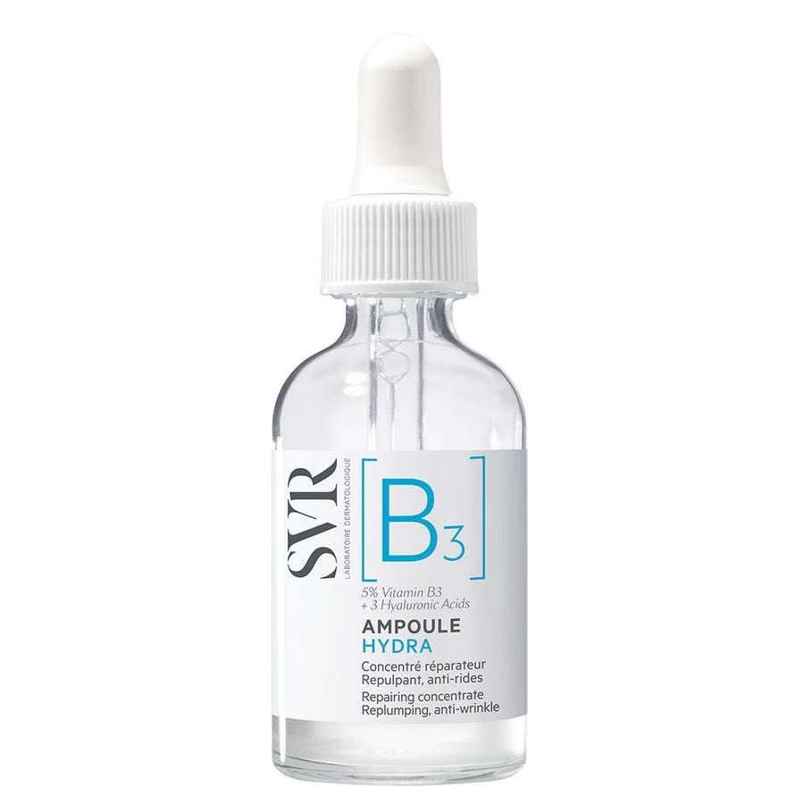 SVR Ampoule [B3] Hydra Repairing Concentrate 30ml (1.01fl oz) - FrenchBeautyHub