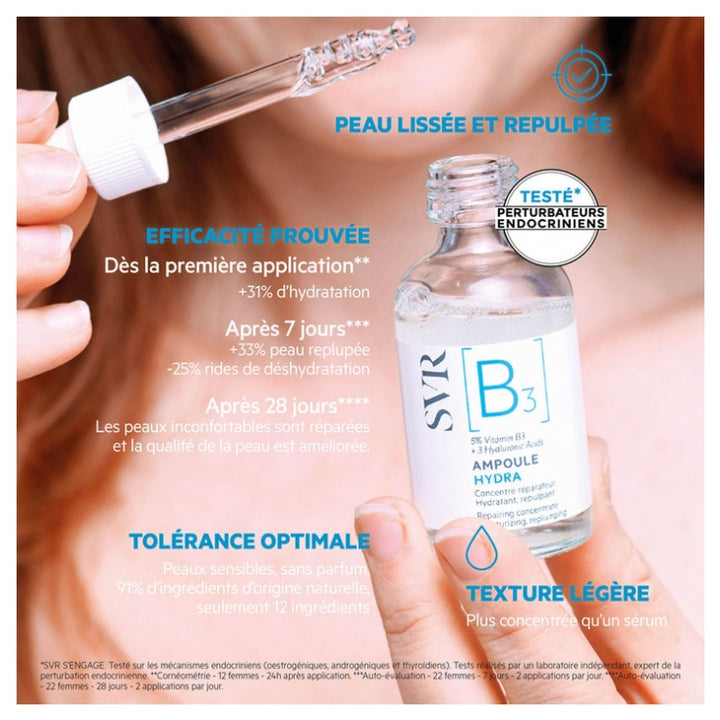 SVR Ampoule [B3] Hydra Repairing Concentrate 30ml (1.01fl oz)