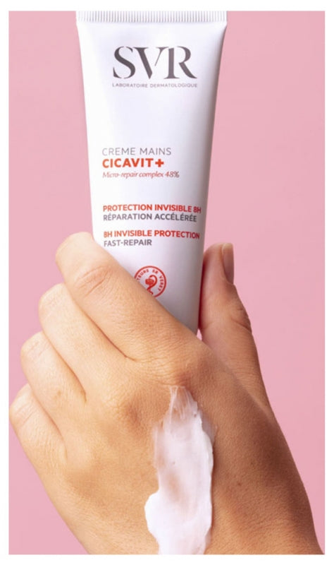 Svr Cicavit+ Crema de manos Protección Invisible 8h 75g