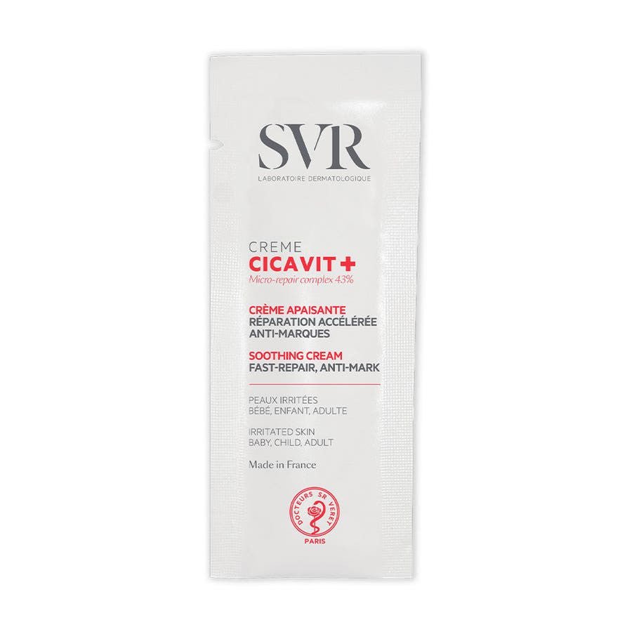 Svr Cicavit+ Nomad Soothing Cream 2ml x10 (0.06fl oz x10) - FrenchBeautyHub