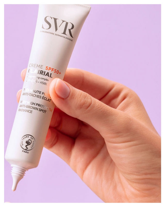 SVR Clairial Crema iluminadora antimanchas oscuras SPF50+ 50ml
