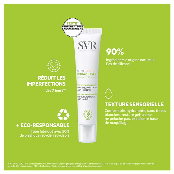 Svr Sebiaclear Unifying Tinted Intenstive Anti-blemish treatment 40ml (1.35fl oz)