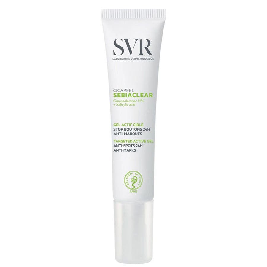 SVR Sebiaclear Cicapeel 15ml (0.51 fl oz) - Spot Treatment Gel for Acne - Prone Skin - FrenchBeautyHub