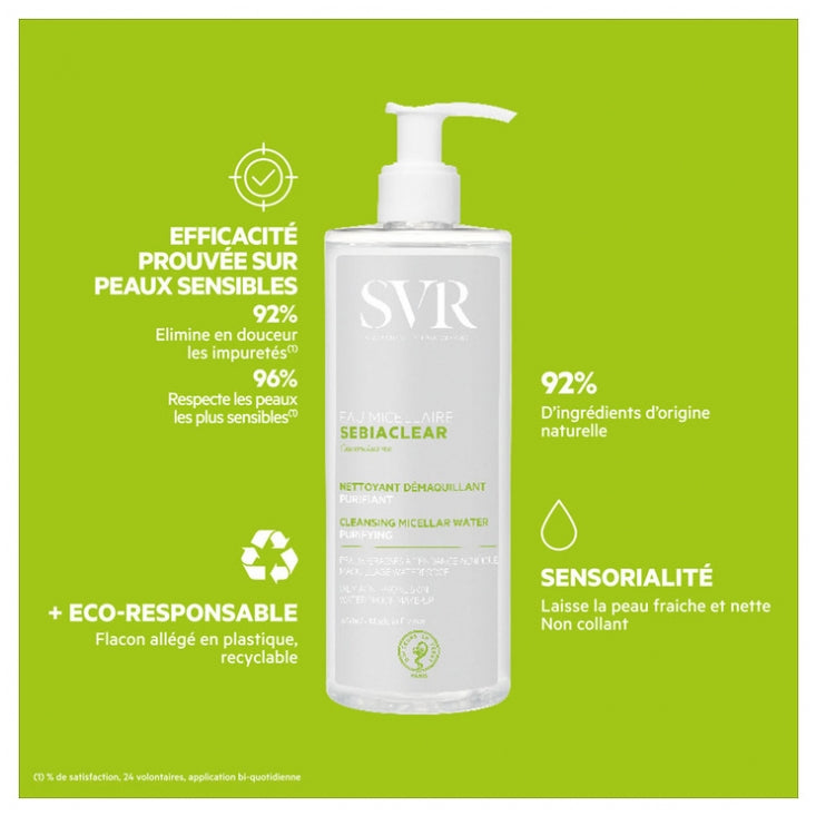 Svr Sebiaclear ماء ميسيلار 400ml