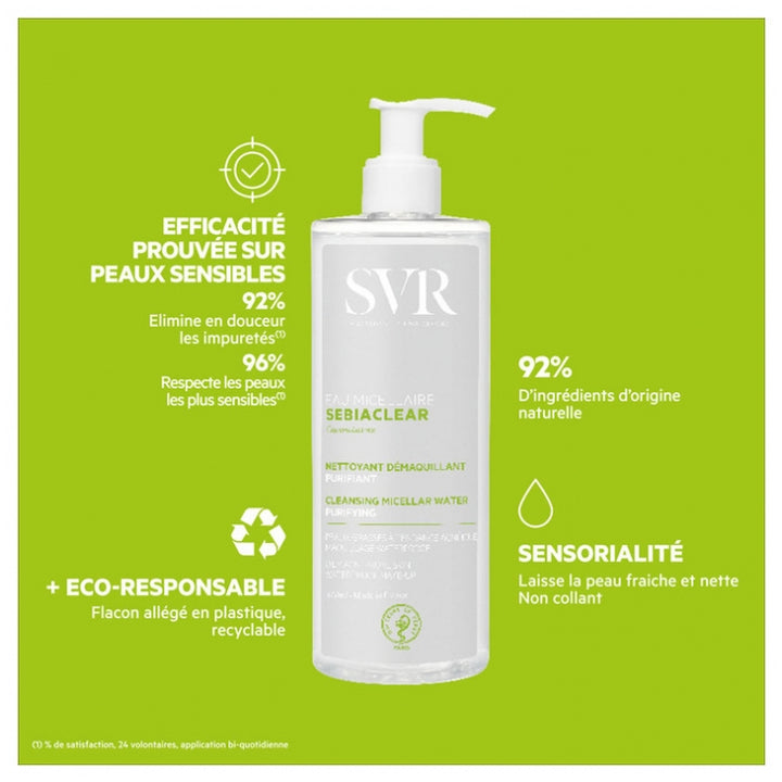 Svr Sebiaclear ماء ميسيلار 400ml