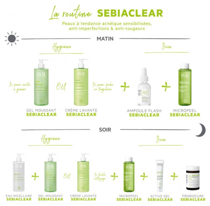Svr Sebiaclear ماء ميسيلار 400ml