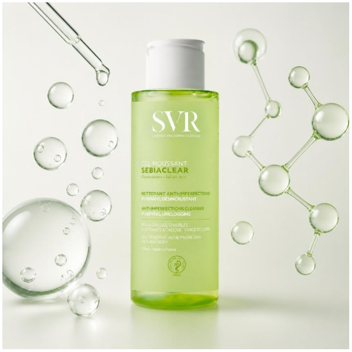 Svr Sebiaclear Anti-imperfection cleansing foam gel 100ml (3.38 fl oz)