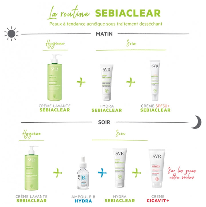 SVR Sebiaclear Hydra Repairing Moisturizer 40ml (1.35fl oz)