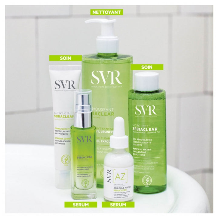 SVR Sebiaclear Micro-Peel ماء مجدد ومنعم 150ml