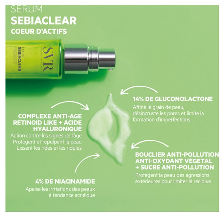 Svr Sebiaclear Serum Correcteur Anti-imperfections 30ml (1.01fl oz)