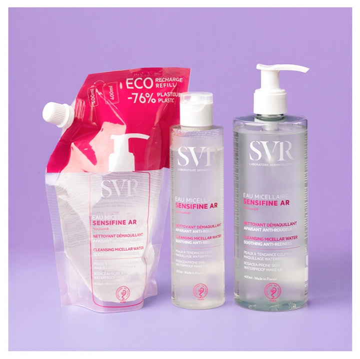 Svr Sensifine Ar Acqua micellare per pelli sensibili soggette a rossori 400ml