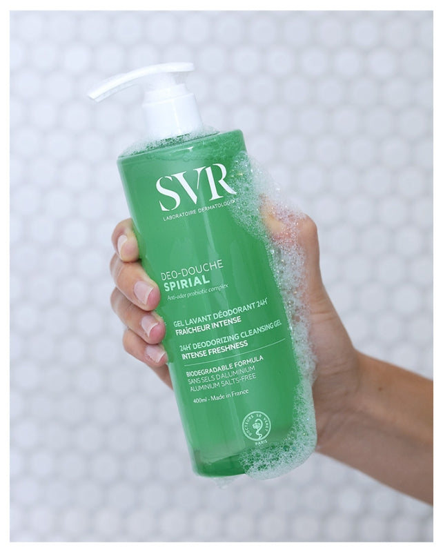 Svr Spirial جل استحمام مزيل للعرق 400 ml
