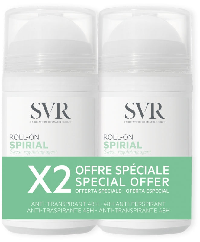 SVR Spirial مزيل عرق مضاد للتعرق رول-أون 48h للبشرة الحساسة 50ml