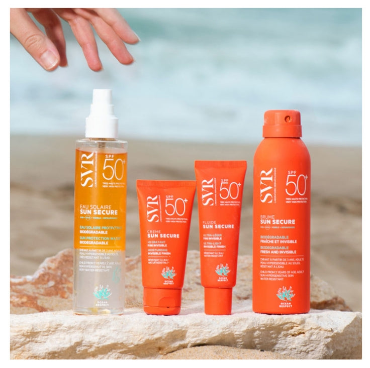 SVR Sun Secure Fluido solar de toque seco SPF50+ con acabado invisible 50ml