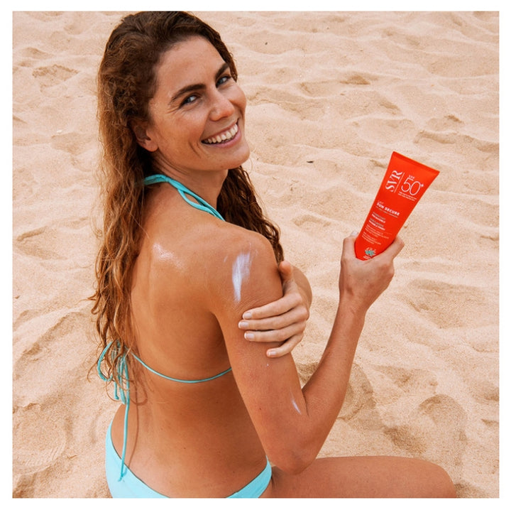 SVR Sun Secure Perfume-Free Hydrating Milk SPF50+ for Sensitive Skin 250ml (8.45 fl oz)
