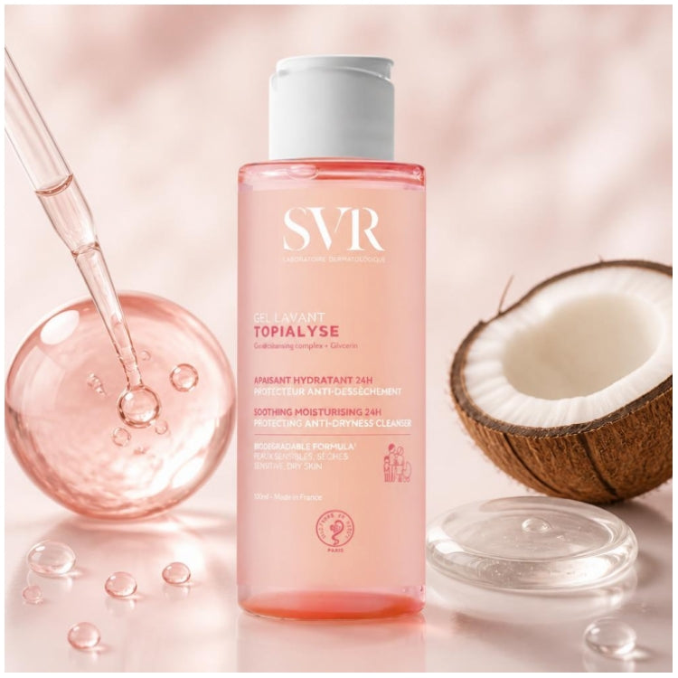 Svr Topialyse Soothing hydrating body wash 100ml (3.38 fl oz)