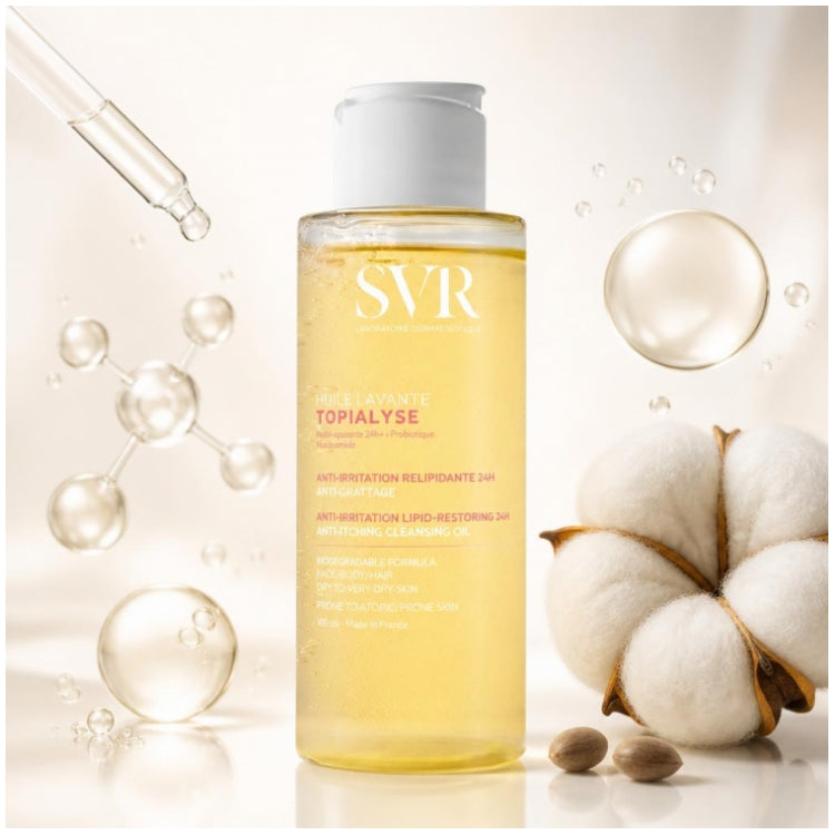 SVR Topialyse Aceite limpiador relipidizante antiirritación 100ml