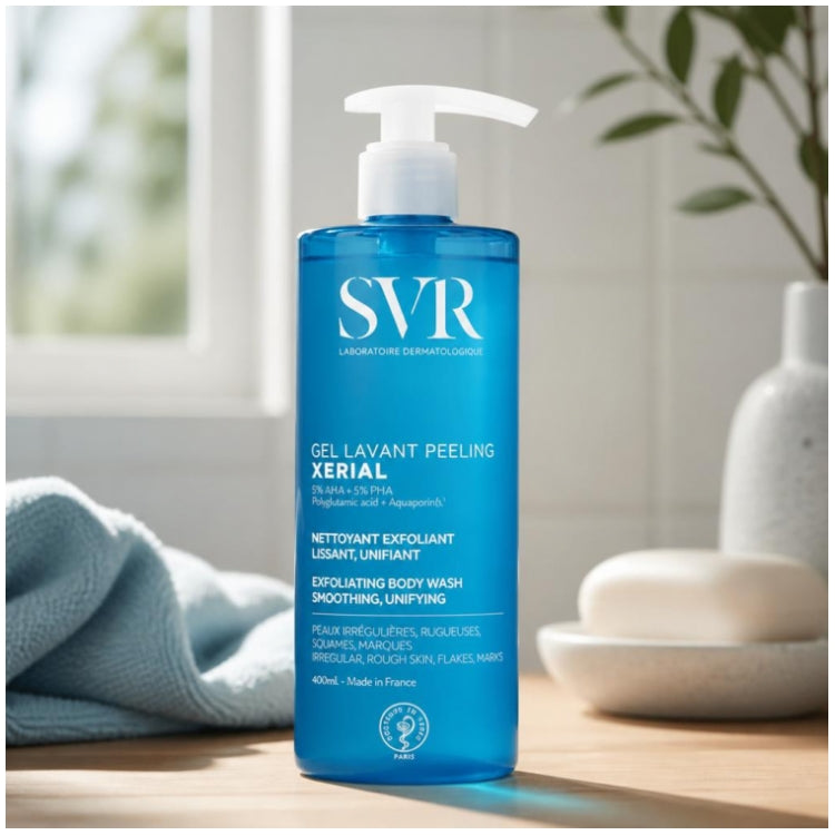 Svr Xerial جل تنظيف مقشر 400ml