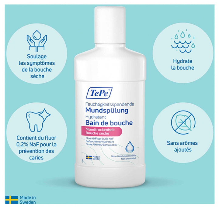 TePe غسول فم بلا نكهة 500ml