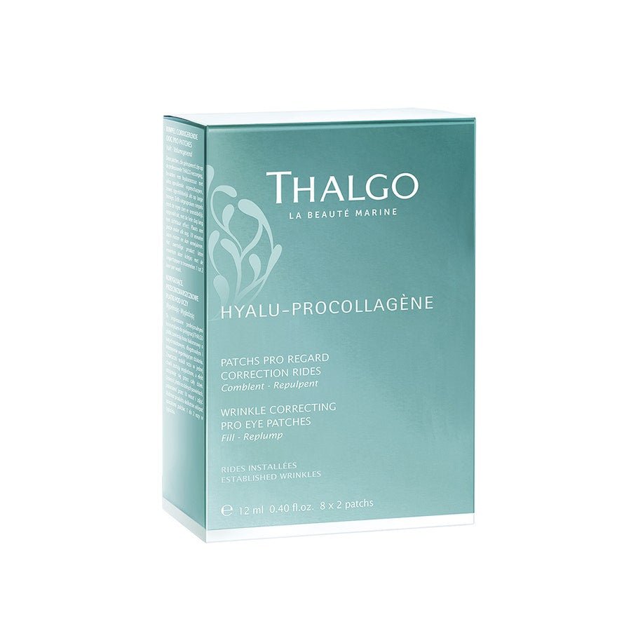 Thalgo Hyalu - Procollagene Eye Patches Wrinkle Correction 8 pairs - FrenchBeautyHub