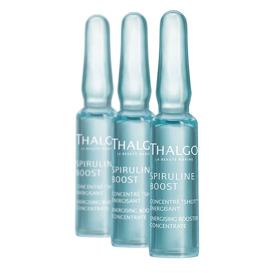 Thalgo Spiruline Boost Energizing Shot Concentrate 1,2ml x7 (0.03fl oz x7) - FrenchBeautyHub