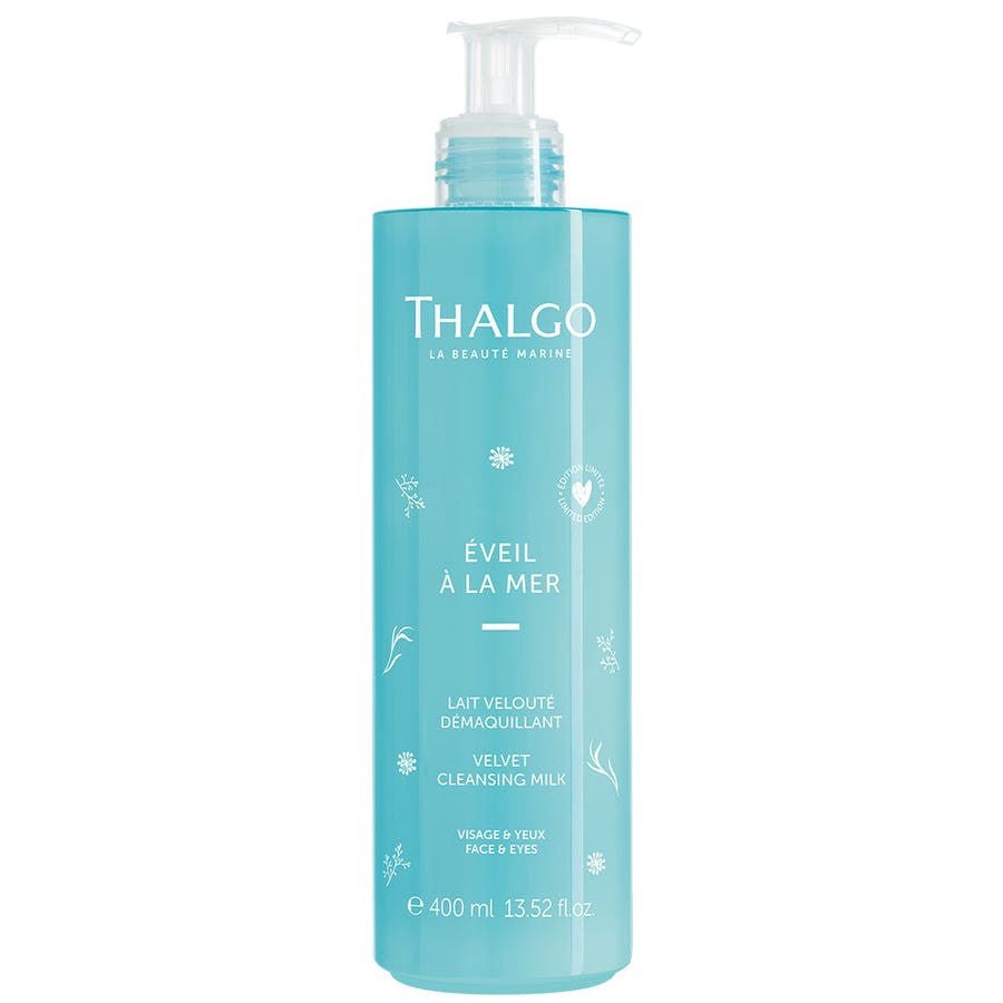 Thalgo veil Ë La Mer Velvety Cleansing Milk 400ml (13.52fl oz) - FrenchBeautyHub