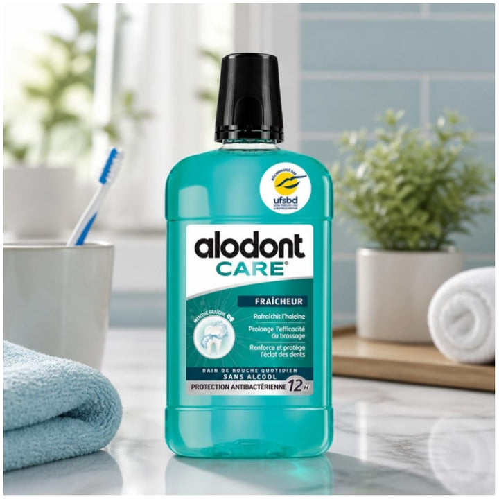 Alodont Care Freshness Mouthwash 500ml (16.91fl oz)